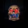 Fun World Scary Light Up Skull Door Candy Bowl