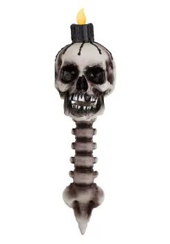 Yihai Light Up Skull Torch Decoration -Skeletons And Skulls Sales Shop light up skull torch alt 3