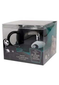 Monogram International NBC Sally Cauldron Mug With Cover 5 Monogram International NBC Sally Cauldron Mug With Cover -Skeletons And Skulls Sales Shop nbc sally cauldron mug with cover alt 1