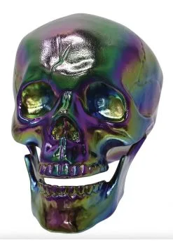 Seasons (HK) Ltd. Oil Slick Skull Halloween Decoration