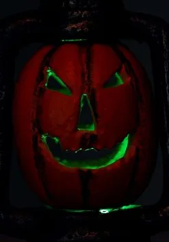 Yihai Light Up LED Pumpkin Lantern Decoration -Skeletons And Skulls Sales Shop pumpkin lamp w 3color led light tl 42com alt 3