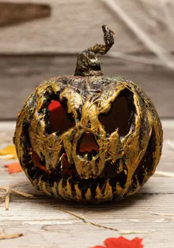 Yihai Color Changing Pumpkin With LED Lights Halloween Decoration