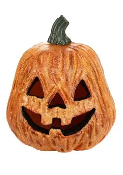 Yihai Light Up Jack 'O Lantern With Red Lights Decoration -Skeletons And Skulls Sales Shop pumpkin w red light shining alt 2