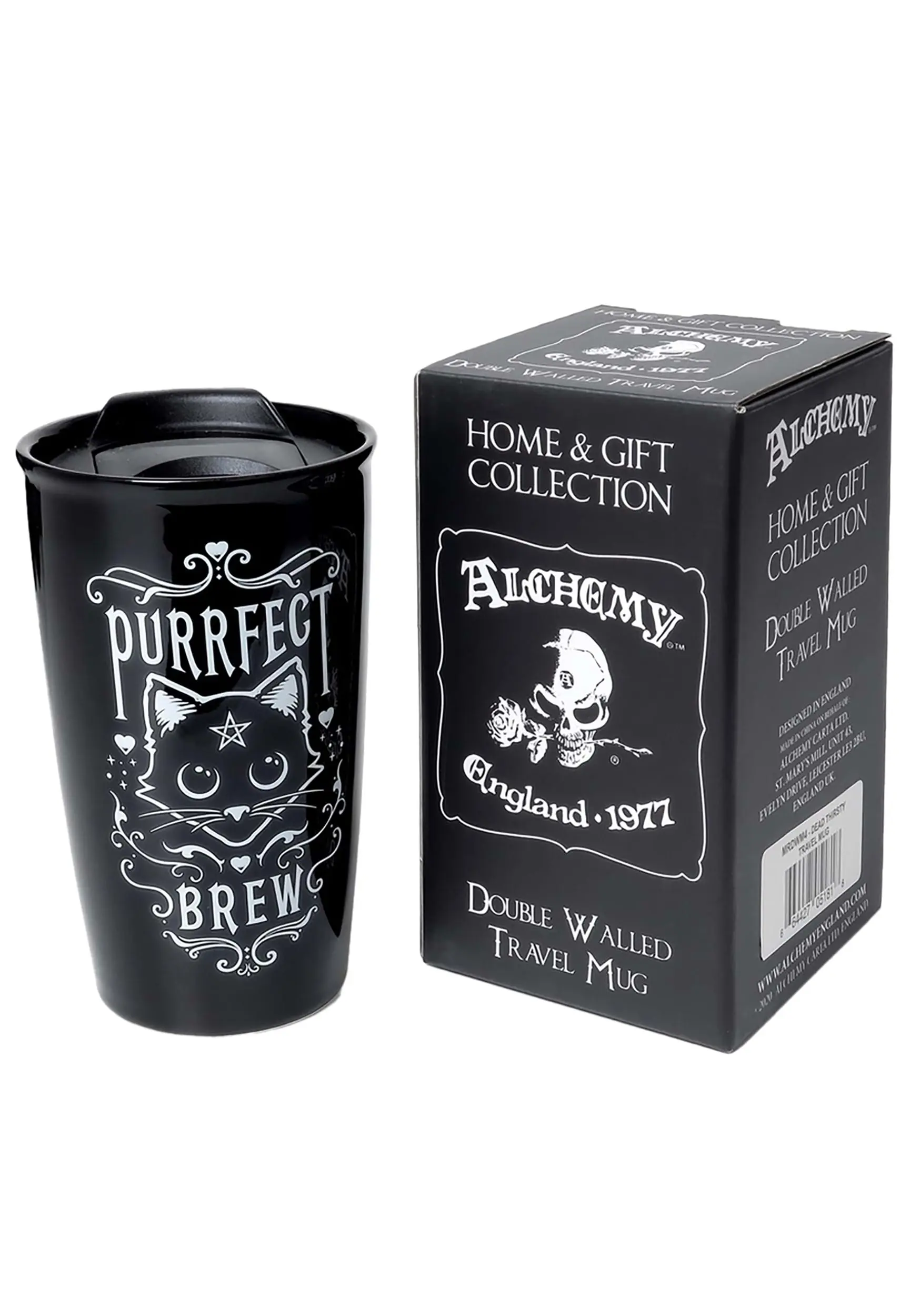 Alchemy Of England Purrfect Brew Double Walled Travel Mug 3 Alchemy Of England Purrfect Brew Double Walled Travel Mug
