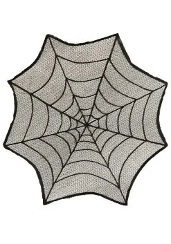 NINGBO PARTYCRAZE COSTUME CO.,LTD. Round Spider Web Table Cover Decoration