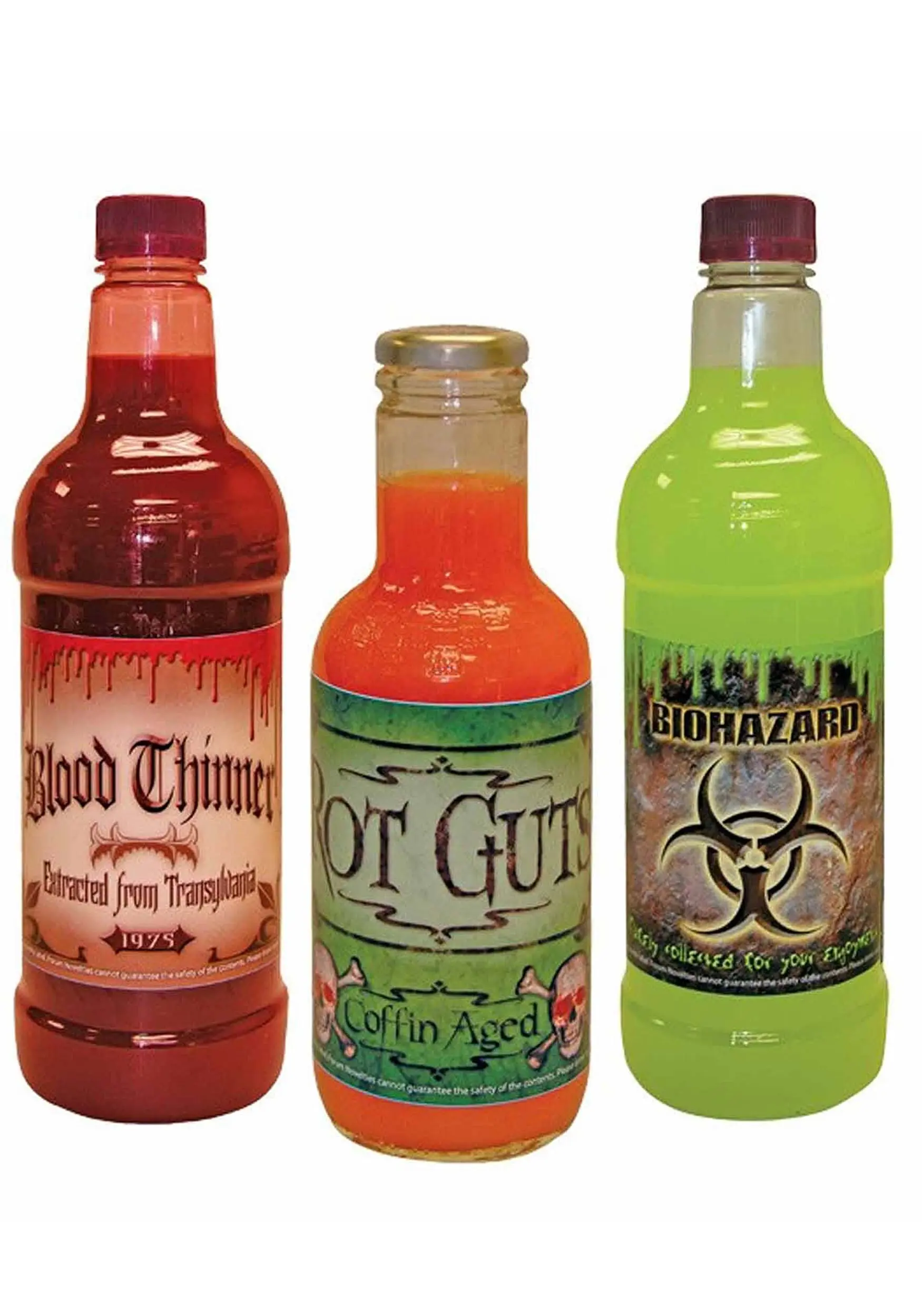 Forum Novelties, Inc Set Of Eight Scary Sticker Bottle Labels 6 Forum Novelties, Inc Set Of Eight Scary Sticker Bottle Labels - Image 4