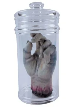Ghoulish Productions Halloween Severed Hand Lab Experiment Décor