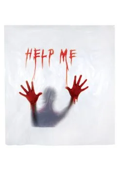 Sunstar Industries Help Me Shower Curtain