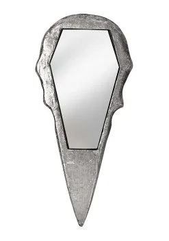 Alchemy Of England Raven Skull Silver Hand Mirror Decoration 6 Alchemy Of England Raven Skull Silver Hand Mirror Decoration -Skeletons And Skulls Sales Shop silver raven skull hand mirror alt 1