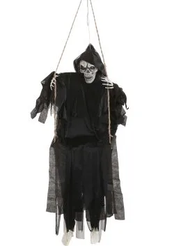 Yihai Sitting Reaper Hanging Halloween Decoration 11 Yihai Sitting Reaper Hanging Halloween Decoration -Skeletons And Skulls Sales Shop sitting reaper alt 4