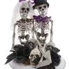 Funny Fashions Skeleton Bride And Groom Decoration