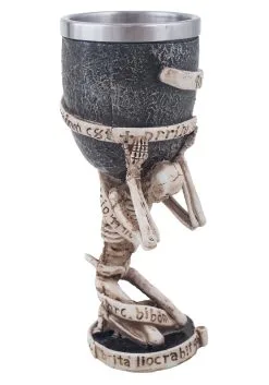 Funny Fashions Skeleton Goblet Drinkware