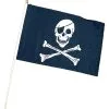 Smiffys Skull & Crossbones Pirate Flag 1 Smiffys Skull & Crossbones Pirate Flag -Skeletons And Skulls Sales Shop skull crossbones pirate flag