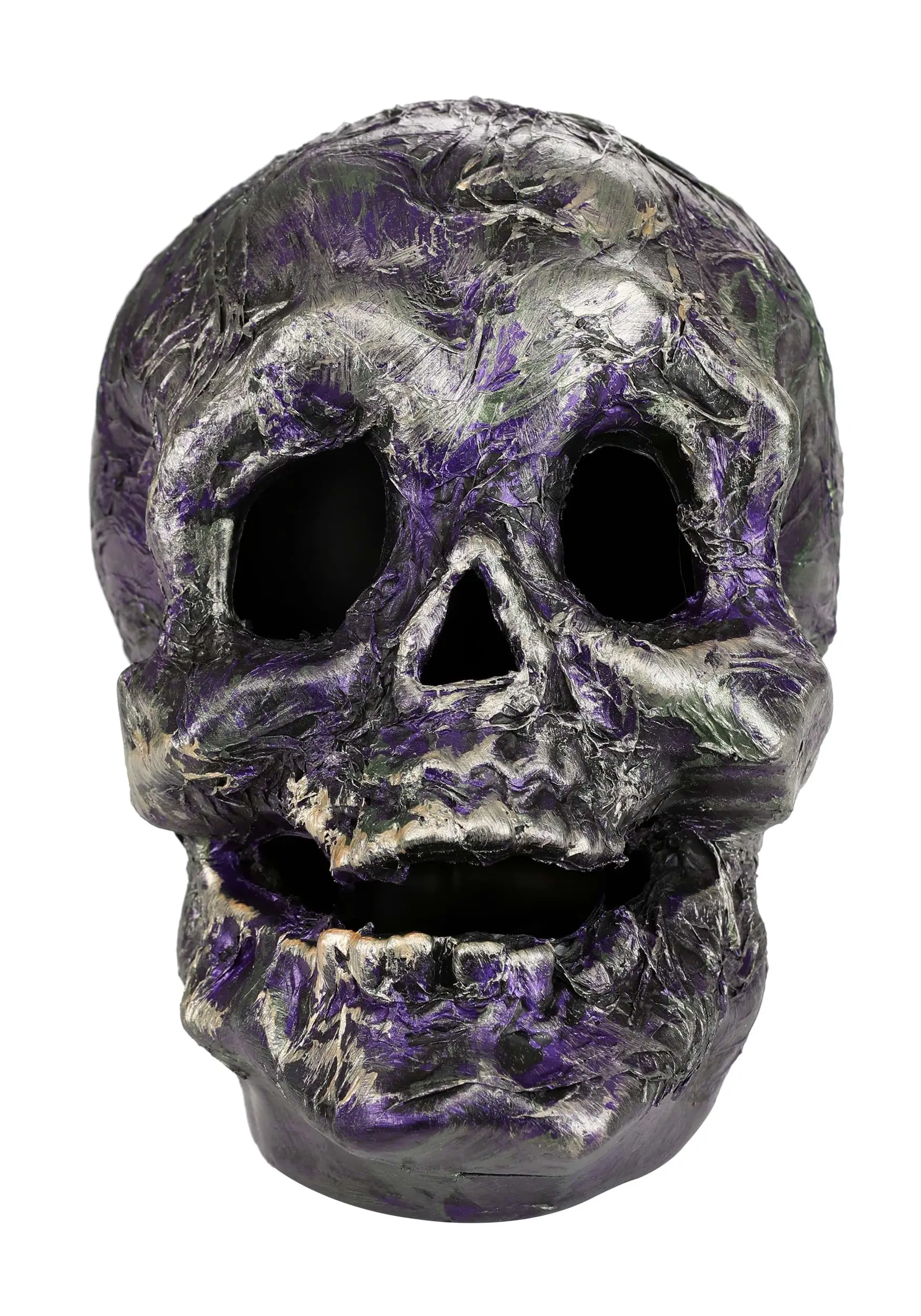 Yihai Skull With Color Changing LED Lights Decoration 4 Yihai Skull With Color Changing LED Lights Decoration - Image 2