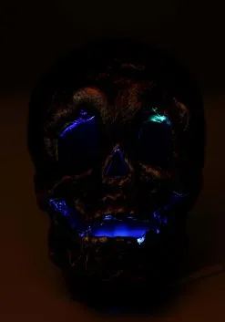 Yihai Skull With Color Changing LED Lights Decoration 9 Yihai Skull With Color Changing LED Lights Decoration -Skeletons And Skulls Sales Shop skull with color changing led lights alt 3