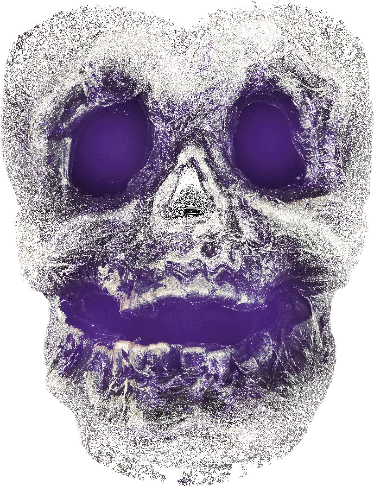 Yihai Skull With Color Changing LED Lights Decoration 3 Yihai Skull With Color Changing LED Lights Decoration