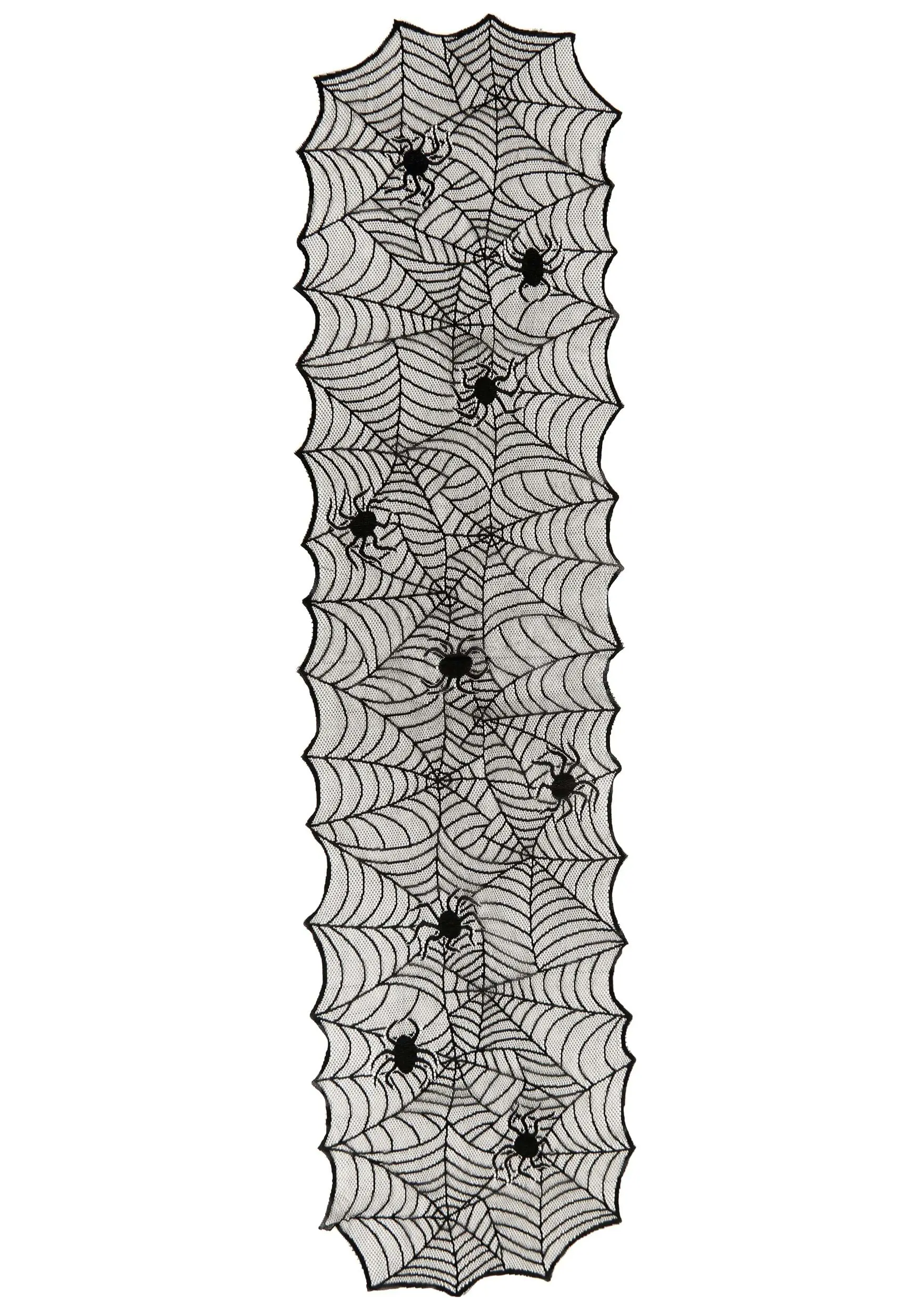 NINGBO PARTYCRAZE COSTUME CO.,LTD. Black Spider Web Table Runner Decoration 3 NINGBO PARTYCRAZE COSTUME CO.,LTD. Black Spider Web Table Runner Decoration