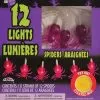 Fun World String Light Of Red Spiders Decoration