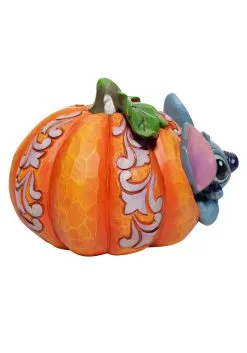 Enesco Stitch In Jack-O-Lantern Statue -Skeletons And Skulls Sales Shop stitch in jack o lantern statue alt 2