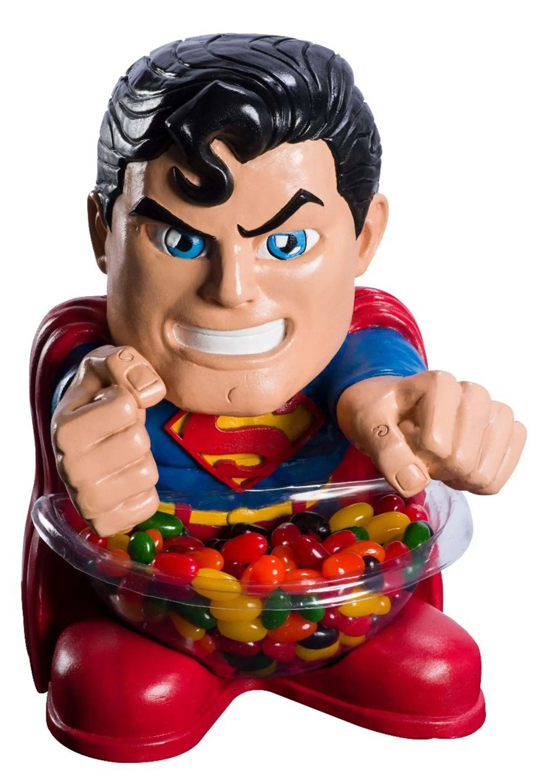Rubies Costume Co. Inc DC Superman Candy Bowl Holder Decoration 3 Rubies Costume Co. Inc DC Superman Candy Bowl Holder Decoration