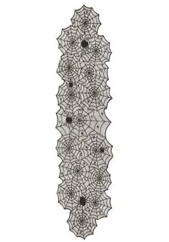 NINGBO PARTYCRAZE COSTUME CO.,LTD. Swarm Of Spider Webs Table Runner Decoration