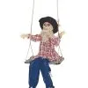 Sunstar Industries Outdoor Swinging Evil Scarecrow Decoration