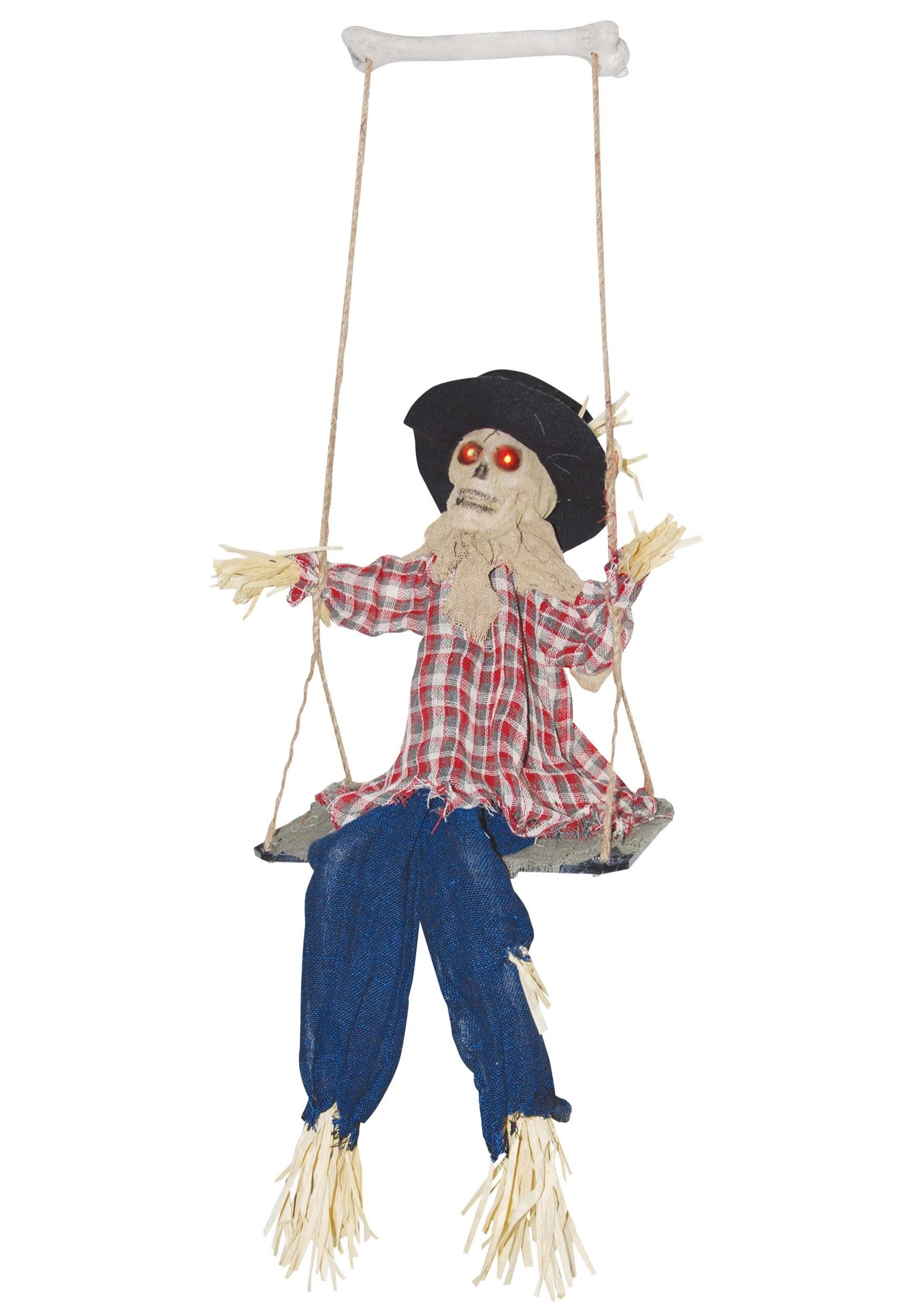 Sunstar Industries Outdoor Swinging Evil Scarecrow Decoration 3 Sunstar Industries Outdoor Swinging Evil Scarecrow Decoration