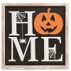 Transpac Wooden Pumpkin Home Halloween Decorative Sign 2 Transpac Wooden Pumpkin Home Halloween Decorative Sign -Skeletons And Skulls Sales Shop wooden pumpkin home sign